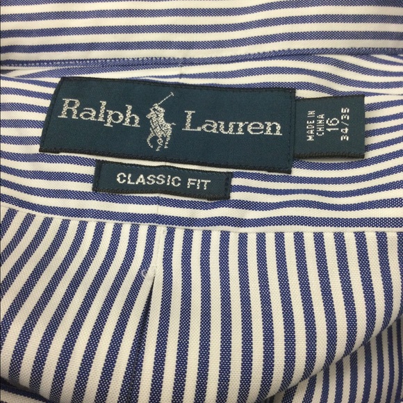 RALPH LAUREN CLASSIC FIT Men’s Dress Shirt ❤️ - Picture 2 of 7